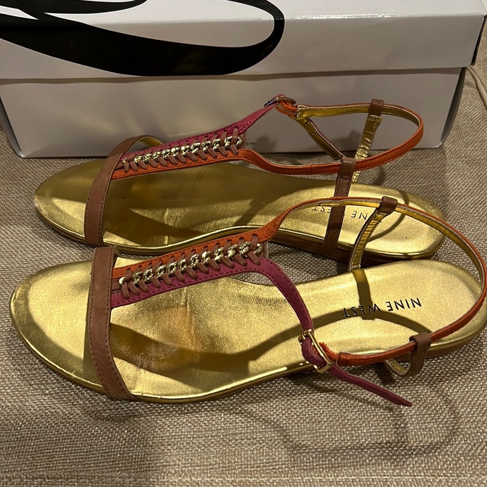 Nine West braided sandal